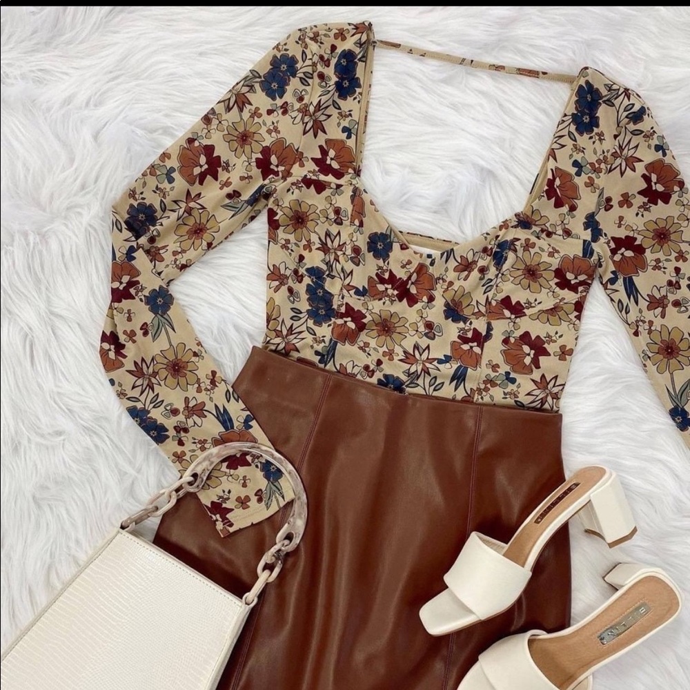 Lani the Label Alice floral Bodysuit